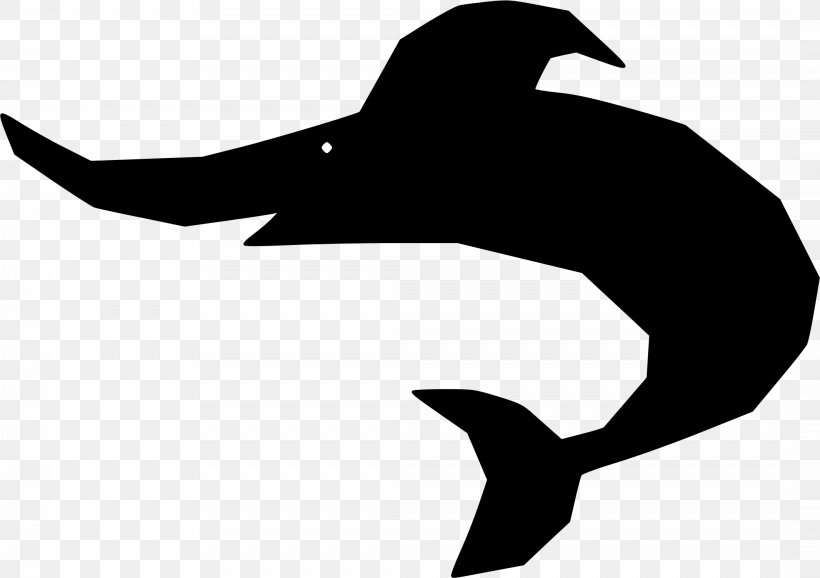 Dolphin Clip Art, PNG, 2132x1503px, Dolphin, Artwork, Beak, Bird, Black And White Download Free