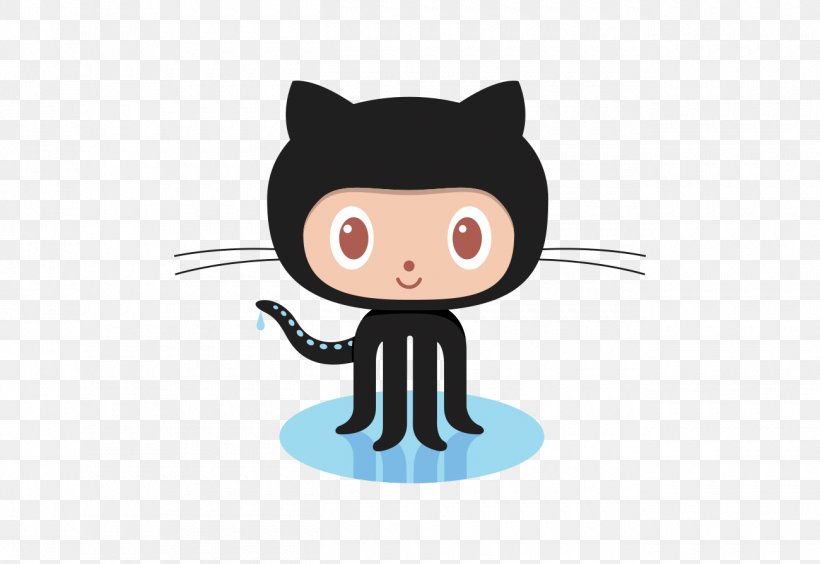 GitHub Software Developer Source Code Programmer, PNG, 1300x895px, Github, Carnivoran, Cartoon, Cat, Cat Like Mammal Download Free