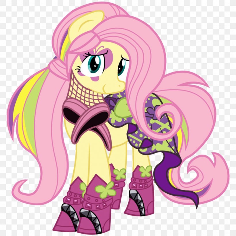 Pony Fluttershy Rainbow Dash Applejack Pinkie Pie, PNG, 894x894px, Watercolor, Cartoon, Flower, Frame, Heart Download Free