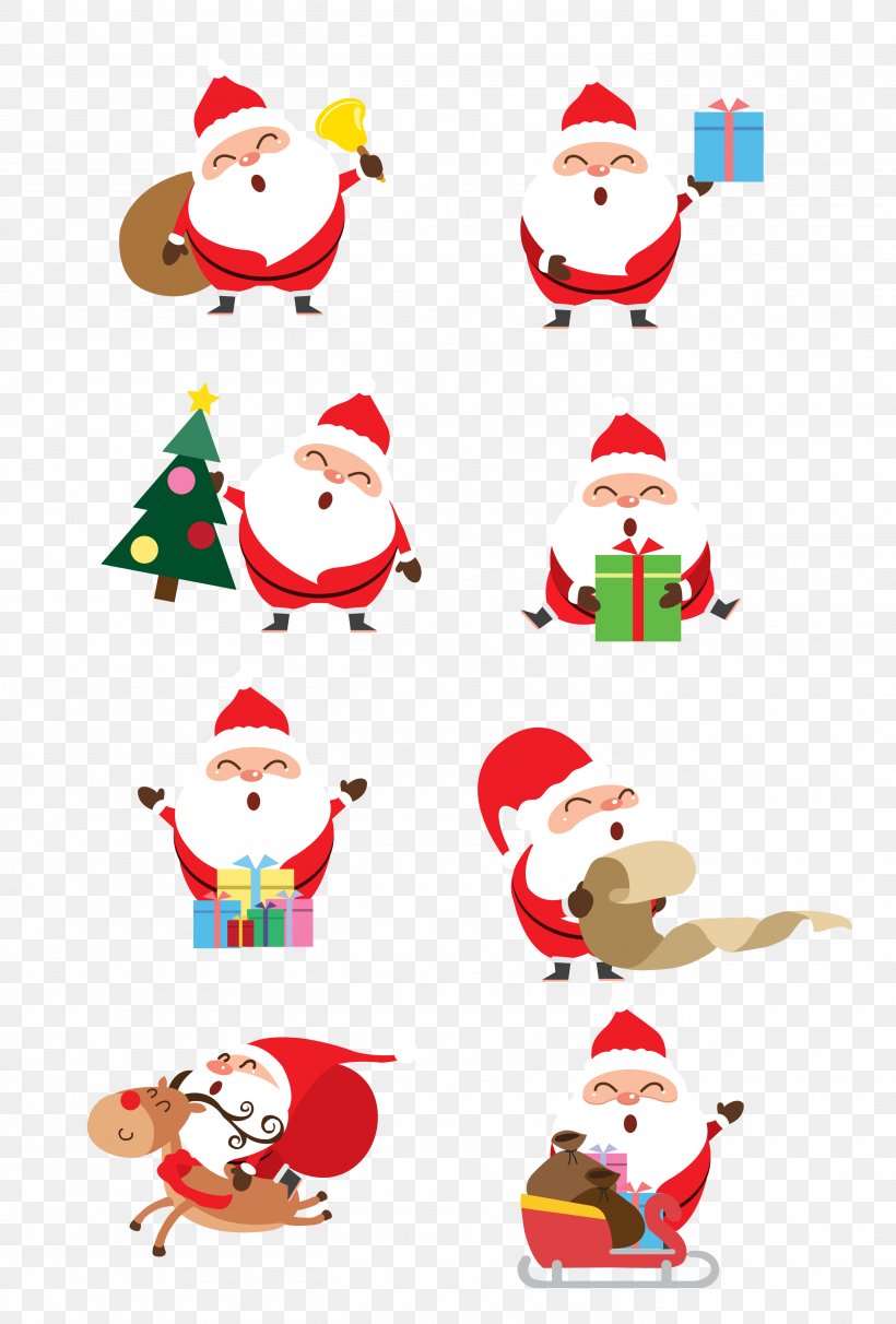 Santa Claus Christmas Ornament Christmas Tree Illustration, PNG, 2715x4015px, Santa Claus, Area, Art, Christmas, Christmas Decoration Download Free