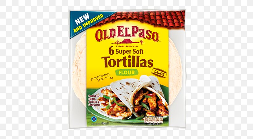 Mexican Cuisine Fajita Taco Old El Paso Tortilla, PNG, 800x450px, Mexican Cuisine, Condiment, Convenience Food, Corn Tortilla, Cuisine Download Free