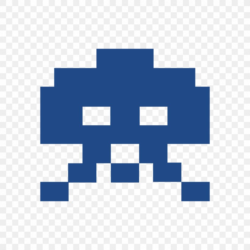 Space Invaders Clip Art, PNG, 2400x2400px, Space Invaders, Arcade Game, Area, Blue, Cobalt Blue Download Free