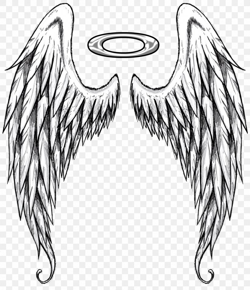 Feather, PNG, 1313x1525px, Wing, Feather, Fictional Character, Line Art, Supernatural Creature Download Free