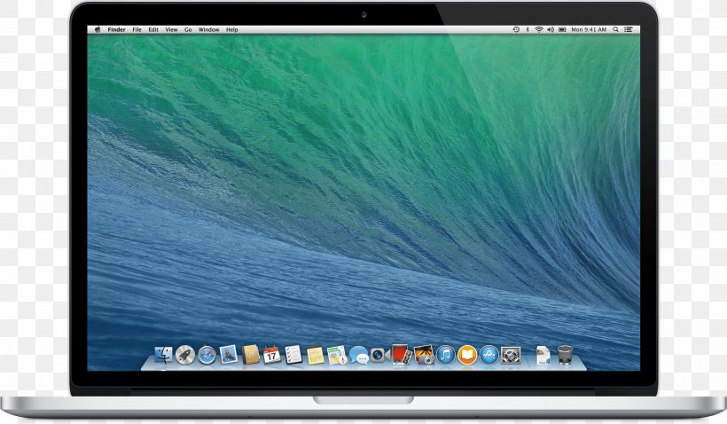 MacBook Pro OS X Mavericks Apple MacBook Air, PNG, 2000x1167px, Macbook Pro, Apple, Computer, Computer Monitor, Computer Software Download Free