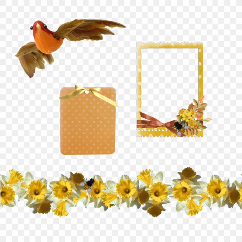 Yellow Picture Frames Clip Art Common Sunflower, PNG, 960x960px, Yellow, Common Sunflower, Cut Flowers, Film Frame, Flower Download Free