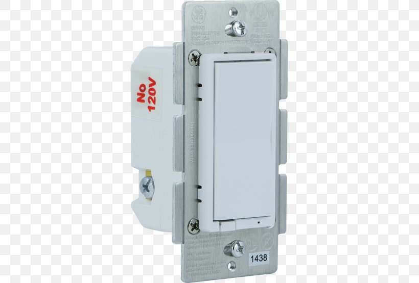 Z-Wave Light Switches Dimmer GE Zwave Plus In Wall On Off Switch Electrical Switches, PNG, 555x555px, Zwave, Circuit Breaker, Dimmer, Electrical Switches, Electrical Wires Cable Download Free