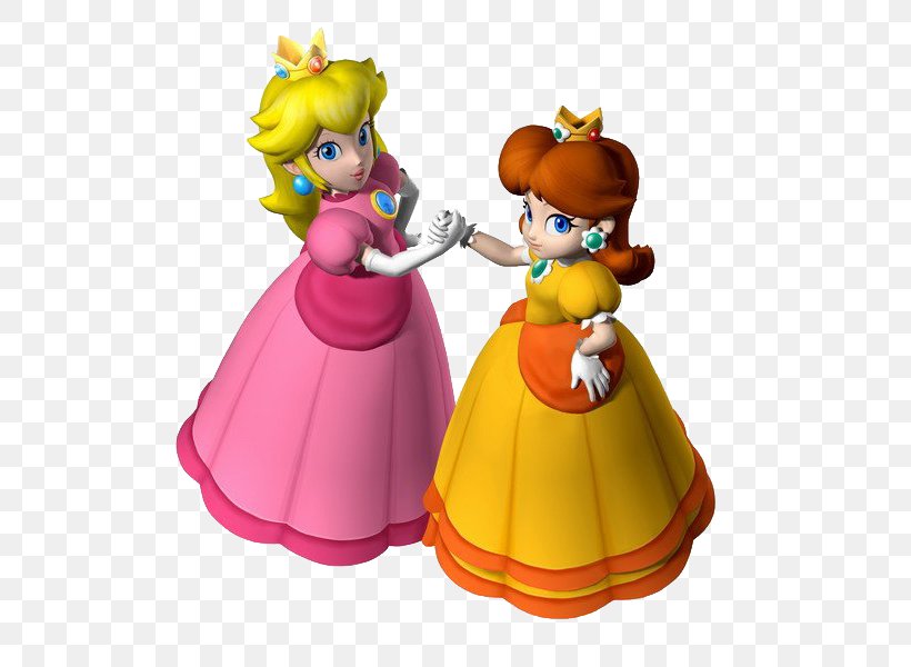 Princess Daisy Princess Peach Super Mario Land Mario Bros., PNG, 600x600px, Princess Daisy, Action Figure, Doll, Figurine, Luigi Download Free