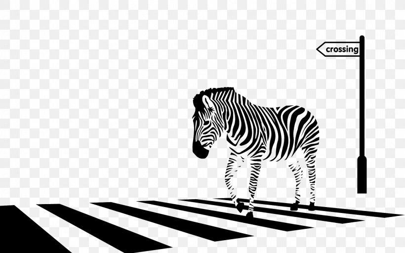 Zebra Crossing Drawing, PNG, 1920x1200px, Zebra Crossing, Art, Big Cats, Black, Black And White Download Free