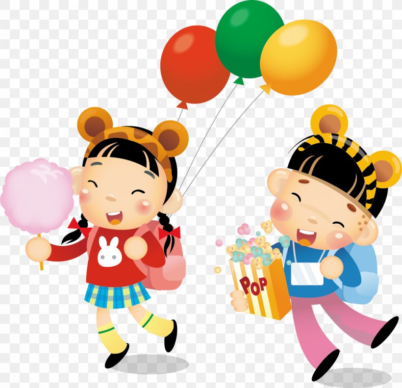 Amusement Park Child Carousel Illustration, PNG, 1035x999px, Amusement Park, Art, Balloon, Carousel, Cartoon Download Free