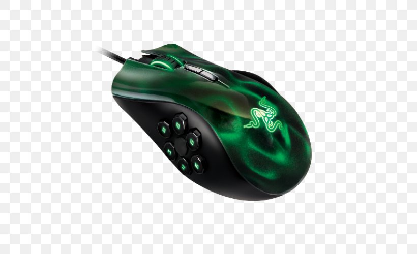 Computer Mouse Razer Naga Hex Razer Inc. Multiplayer Online Battle Arena, PNG, 500x500px, Computer Mouse, Computer, Computer Component, Electronic Device, Gamer Download Free