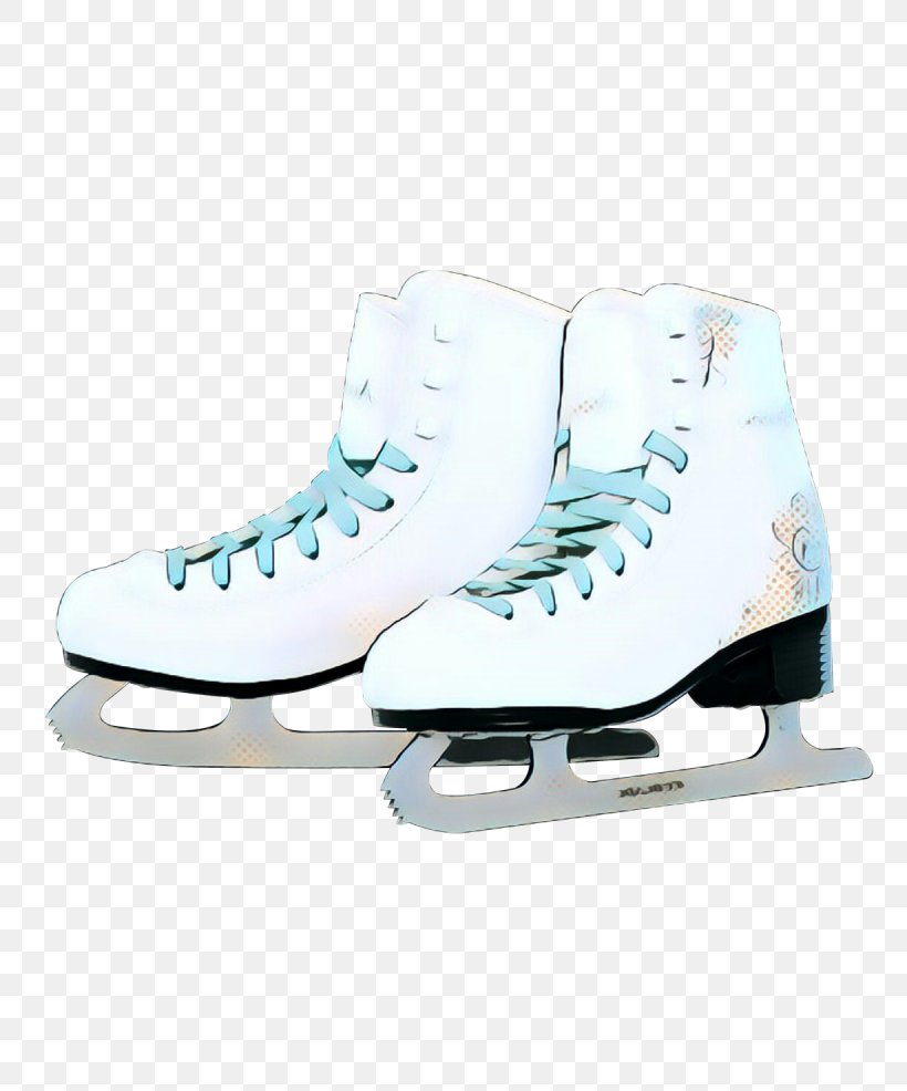 Footwear Figure Skate White Ice Hockey Equipment Ice Skate, PNG, 1230x1479px, Pop Art, Figure Skate, Footwear, Ice Hockey Equipment, Ice Skate Download Free