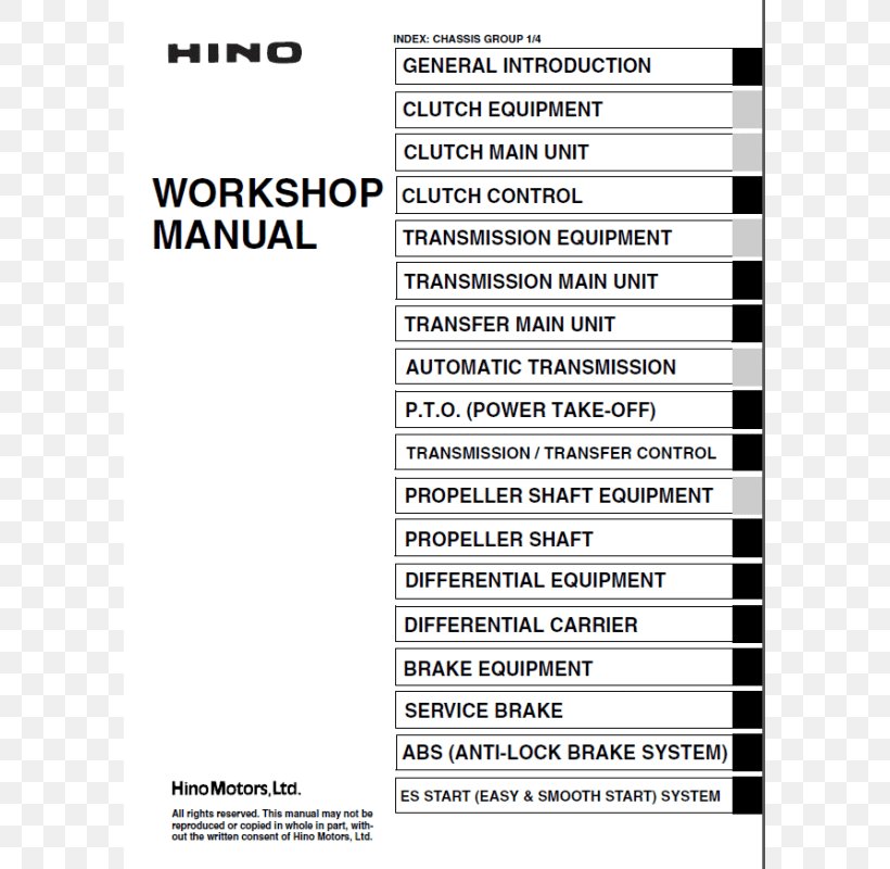 Hino Dutro Hino Motors Car Toyota Document, PNG, 800x800px, Hino Dutro, Area, Automobile Repair Shop, Black And White, Brand Download Free