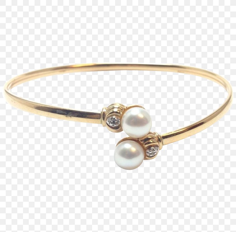 Pearl Bangle Bracelet Body Jewellery, PNG, 805x805px, Pearl, Bangle, Body Jewellery, Body Jewelry, Bracelet Download Free