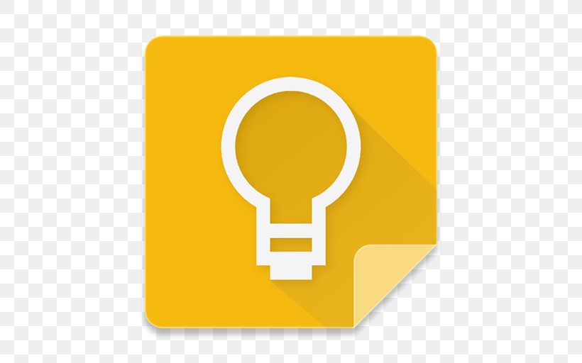 Symbol Brand Yellow, PNG, 512x512px, Google Keep, Android, Android Lollipop, Android Version History, Brand Download Free
