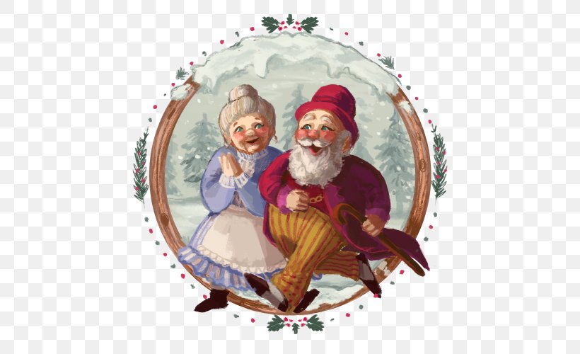 Christmas Ornament Santa Claus (M) Illustration Christmas Day, PNG, 500x500px, Christmas Ornament, Christmas, Christmas Day, Christmas Decoration, Fictional Character Download Free