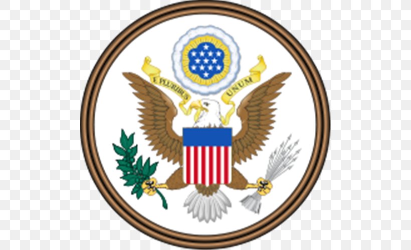 Federal Government Of The United States Great Seal Of The United States United States Constitution, PNG, 500x500px, United States, Constitution, Crest, E Pluribus Unum, Emblem Download Free