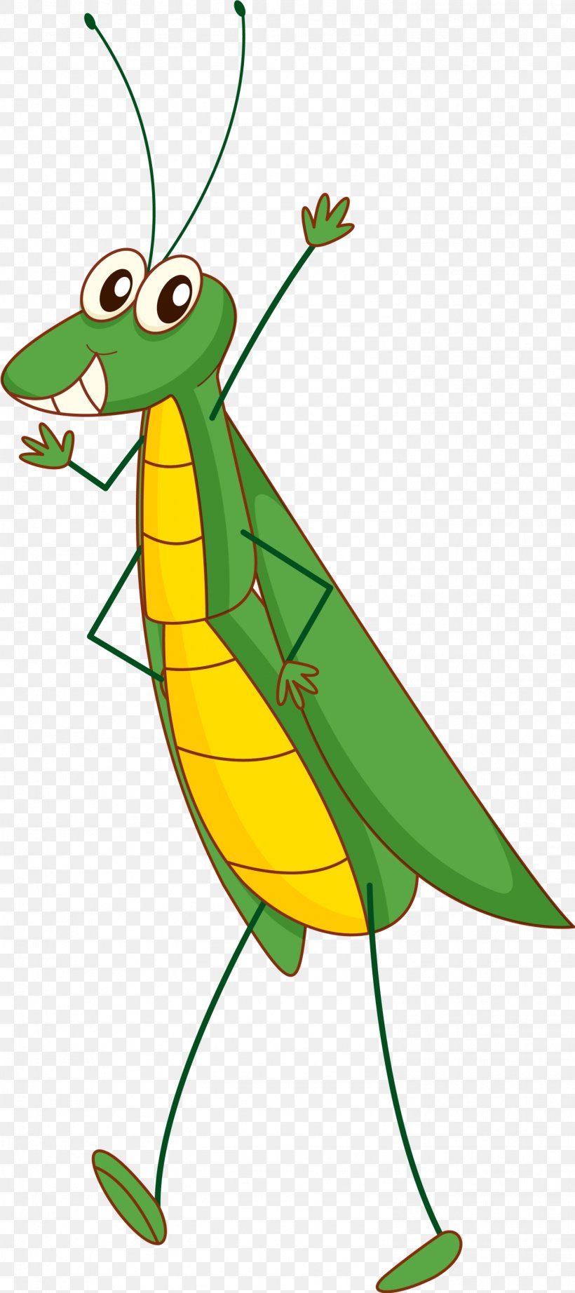 Insect Grasshopper Clip Art, PNG, 1501x3376px, Insect, Antenna, Arthropod, Artwork, Beak Download Free