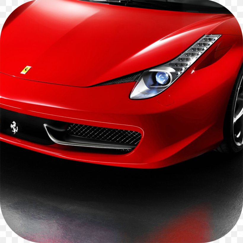 2010 Ferrari 458 Italia Car 2013 Ferrari 458 Italia, PNG, 1024x1024px, Ferrari, Auto Part, Automotive Design, Automotive Exterior, Automotive Lighting Download Free