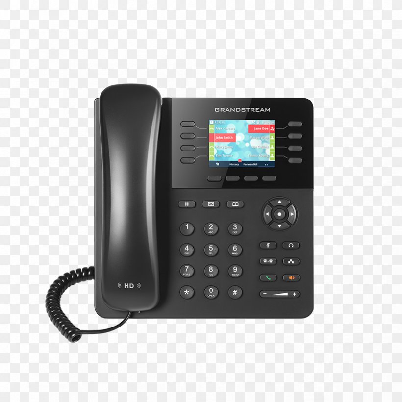 Grandstream Networks Grandstream GXP2135 VoIP Phone Telephone Mobile Phones, PNG, 824x824px, Grandstream Networks, Caller Id, Computer Network, Corded Phone, Display Device Download Free