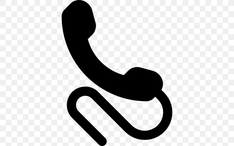 Telephone Call Clip Art, PNG, 512x512px, Telephone, Artwork, Black And White, Email, Handset Download Free