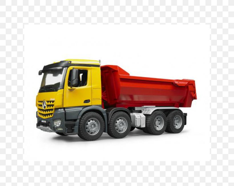 Car Truck Toy Mercedes-Benz Arocs Bruder, PNG, 650x652px, Car, Bruder, Cargo, Child, Commercial Vehicle Download Free
