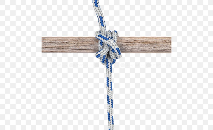 Knot Rope Swing Hitch Half Hitch Two Half-hitches, PNG, 500x500px, Knot, Body Jewelry, Bowline, Clove Hitch, Cross Download Free