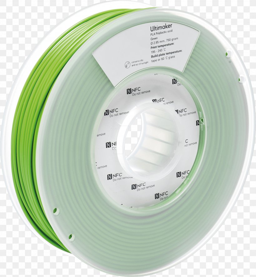 Ultimaker 3D Printing Filament Polylactic Acid Green, PNG, 2027x2194px, 3d Printing, 3d Printing Filament, Ultimaker, Blue, Color Download Free