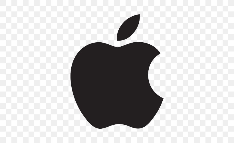 Apple Logo IPhone Computer Clip Art, PNG, 560x500px, Apple, Black, Black And White, Brand, Company Download Free