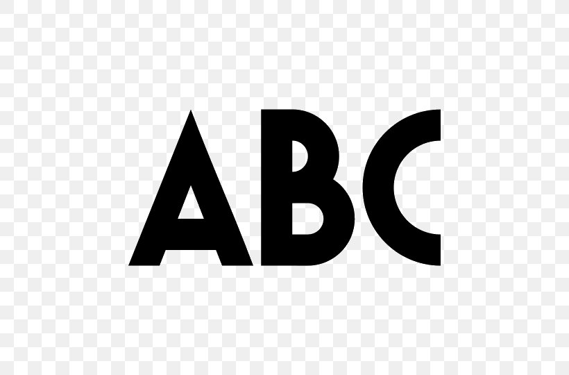 American Broadcasting Company, PNG, 540x540px, American Broadcasting Company, Area, Black And White, Brand, Logo Download Free