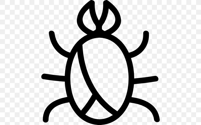 Symbol Software Bug Malware, PNG, 512x512px, Symbol, Artwork, Black And White, Computer Network, Computer Software Download Free