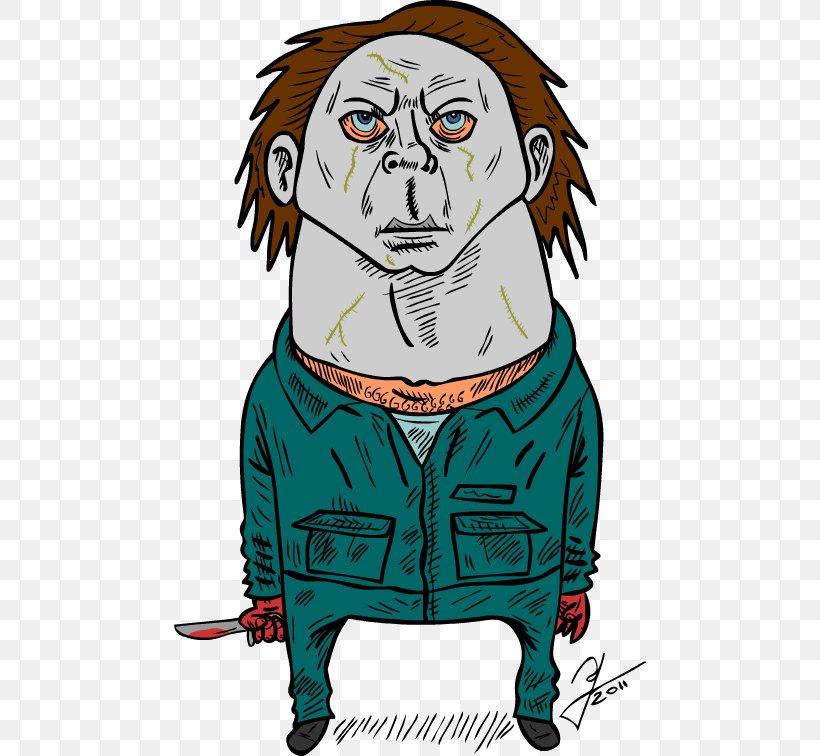 Michael Myers Drawing Caricature Art, PNG, 472x756px, Watercolor, Cartoon, Flower, Frame, Heart Download Free