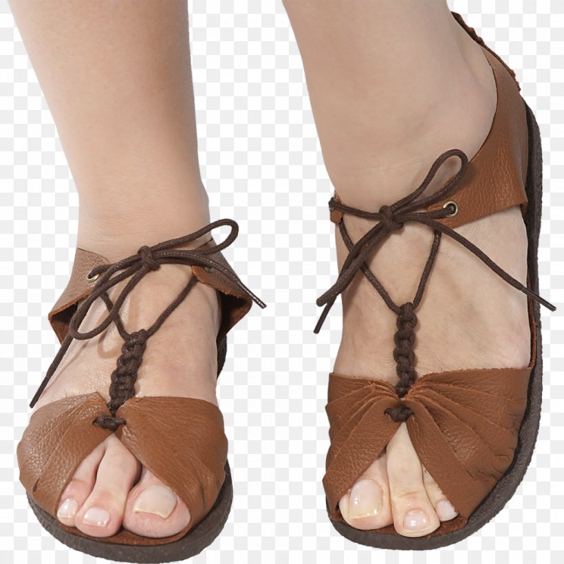 Shoe Sandal Leather Clothing Brown, PNG, 1000x1000px, Watercolor, Cartoon, Flower, Frame, Heart Download Free