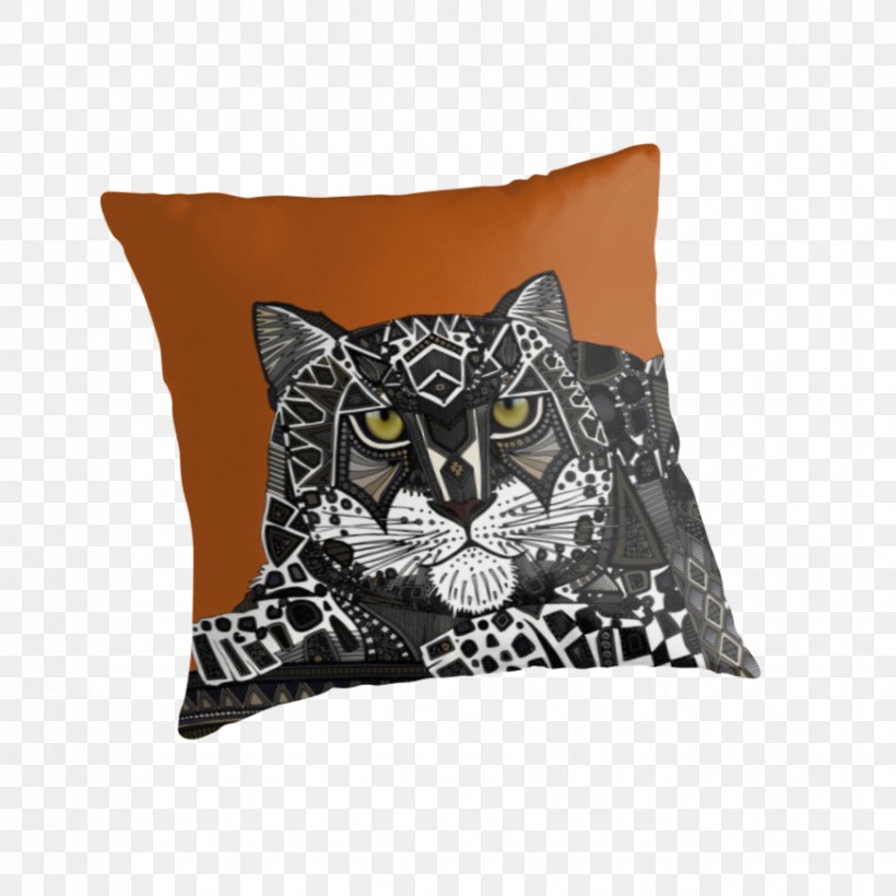 Throw Pillows Snow Leopard Cushion, PNG, 875x875px, Throw Pillows, Animal, Art, Canvas, Cushion Download Free