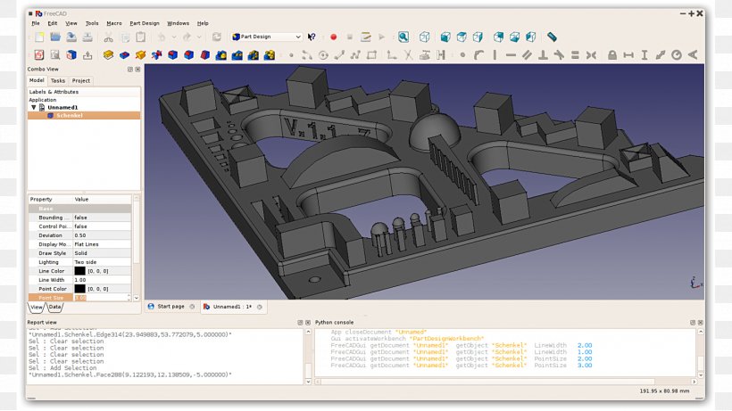 FreeCAD Computer-aided Design Computer Software 3D Modeling Software Free Software, PNG, 1504x846px, 3d Computer Graphics, 3d Modeling, 3d Modeling Software, 3d Printing, Freecad Download Free