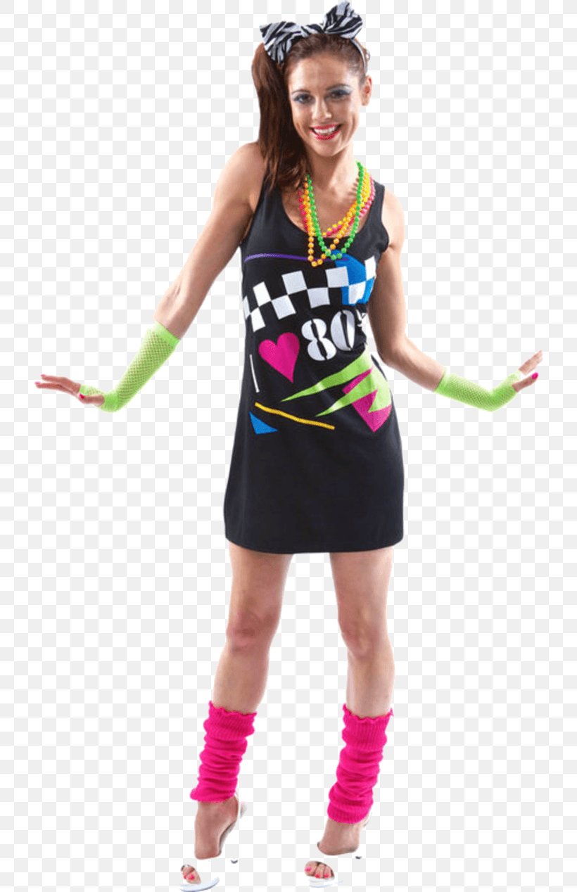 1980s T-shirt Costume Party Dress, PNG, 800x1268px, Tshirt, Cheerleading Uniform, Clothing, Clothing Sizes, Costume Download Free