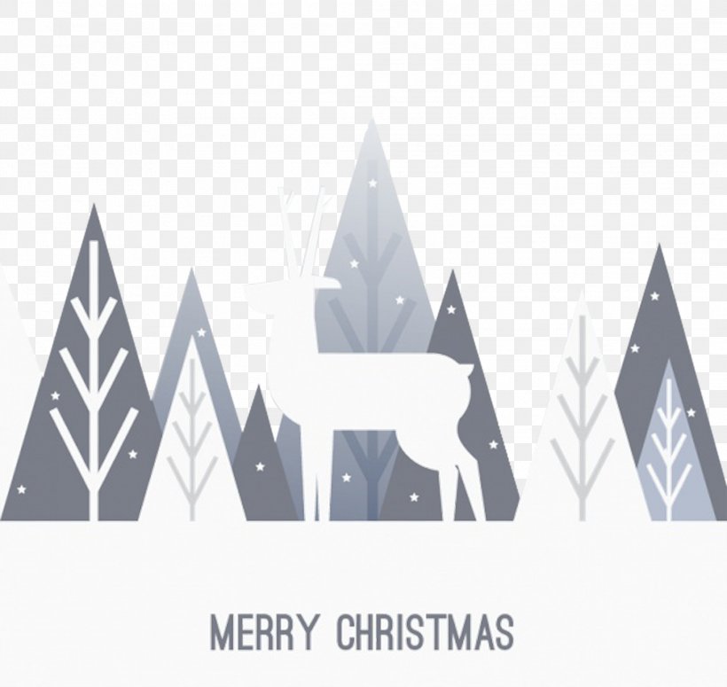 Deer Christmas Flat Design Interior Design Services, PNG, 2116x2001px, Deer, Architecture, Brand, Christmas, Diagram Download Free