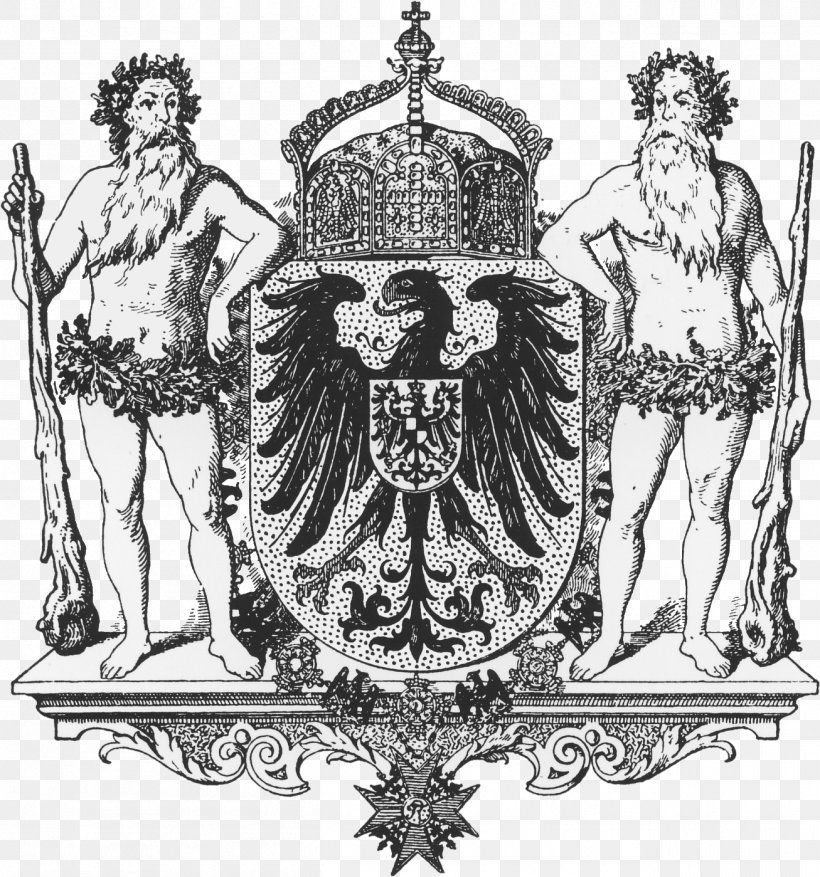 German Empire Coat Of Arms Of Germany Weimar Republic, PNG, 1307x1399px, German Empire, Art, Bird, Bird Of Prey, Black And White Download Free