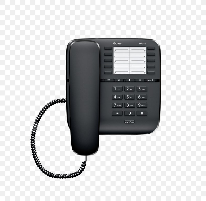 Home & Business Phones Telephone Gigaset DA410 Gigaset DA310 Corded Analogue Gigaset DA510 No Display, PNG, 800x800px, Home Business Phones, Communication, Corded Phone, Cordless Telephone, Electronics Download Free