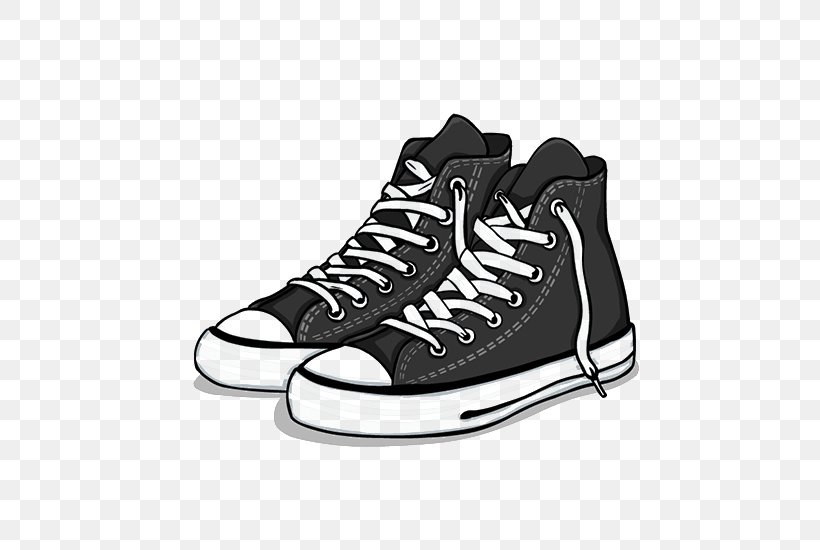Shoe High-heeled Footwear Sneakers Converse, PNG, 550x550px, Shoe, Athletic Shoe, Black, Black And White, Brand Download Free