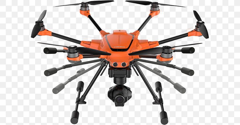 Yuneec International Typhoon H Unmanned Aerial Vehicle Yuneec H520 Smart Drone Yuneec H520, PNG, 609x427px, Yuneec International Typhoon H, Aircraft Pilot, Automotive Exterior, Camera, Electric Battery Download Free