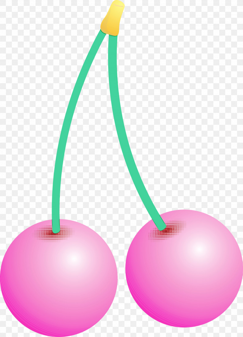 Pink Cherry Plant Magenta Ball, PNG, 2168x3000px, Cherry, Ball, Magenta, Paint, Pink Download Free