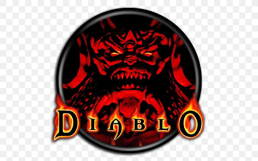 Diablo III Diablo: Hellfire Video Game Tristram, PNG, 512x512px, Diablo Iii, Badge, Blizzard Entertainment, Brand, Cooperative Gameplay Download Free