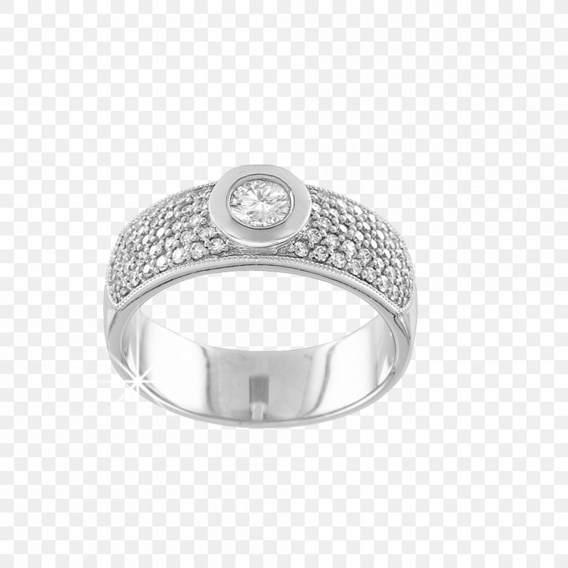 Silver Wedding Ring Gold Platinum, PNG, 1000x1000px, Silver, Bling Bling, Blingbling, Body Jewellery, Body Jewelry Download Free