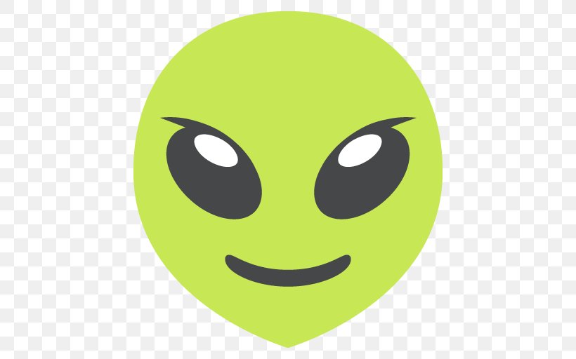 Emoji YouTube Extraterrestrial Life Alien Smile, PNG, 512x512px, Emoji, Alien, Alien Language, Blackalien, Emoticon Download Free