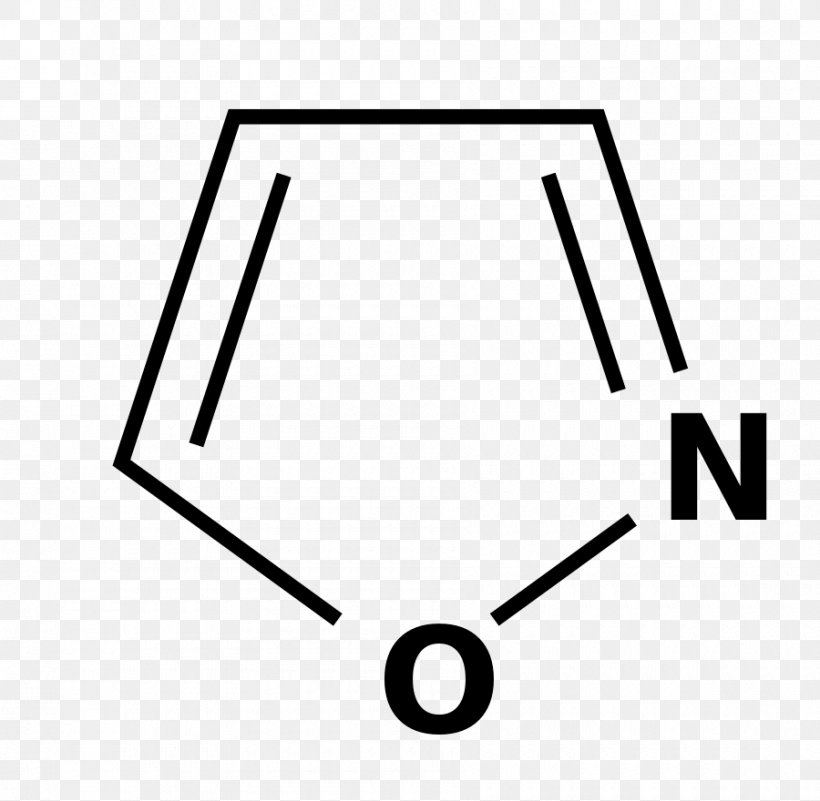 Furan Isoxazole Heterocyclic Compound Furfuryl Alcohol Chemical Compound, PNG, 900x880px, Furan, Alcohol, Area, Black, Black And White Download Free