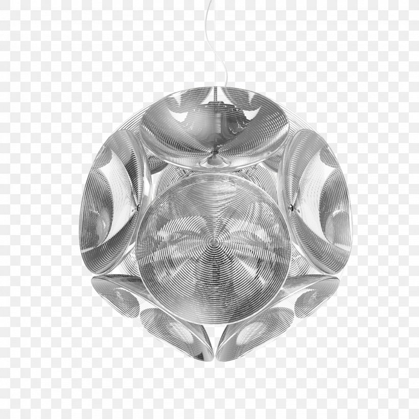 Lamp Silver Polycarbonate Steel, PNG, 2048x2048px, Lamp, Christmas Ornament, Crystal, Designer, Furniture Download Free