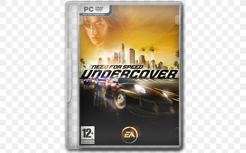 Need For Speed: Undercover Need For Speed Rivals Need For Speed: Carbon PlayStation 2 Need For Speed: Underground, PNG, 512x512px, Need For Speed Undercover, Arcade Game, Brand, Dvd, Game Download Free