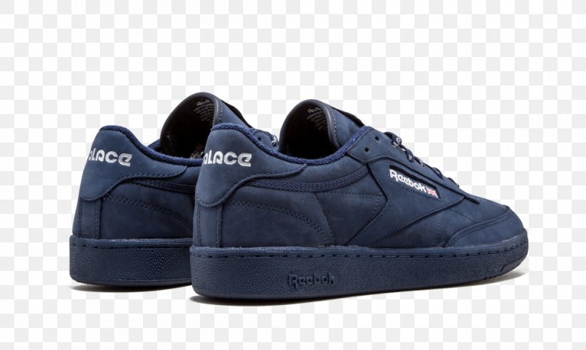 Sneakers Shoe Reebok Club C 85 Palace Skateboards, PNG, 1000x600px, Sneakers, Athletic Shoe, Black, Blue, Brand Download Free