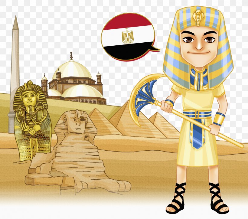 Egypt Landmark Clip Art, PNG, 1988x1757px, Egypt, Cartoon, Costume, Drawing, Fictional Character Download Free