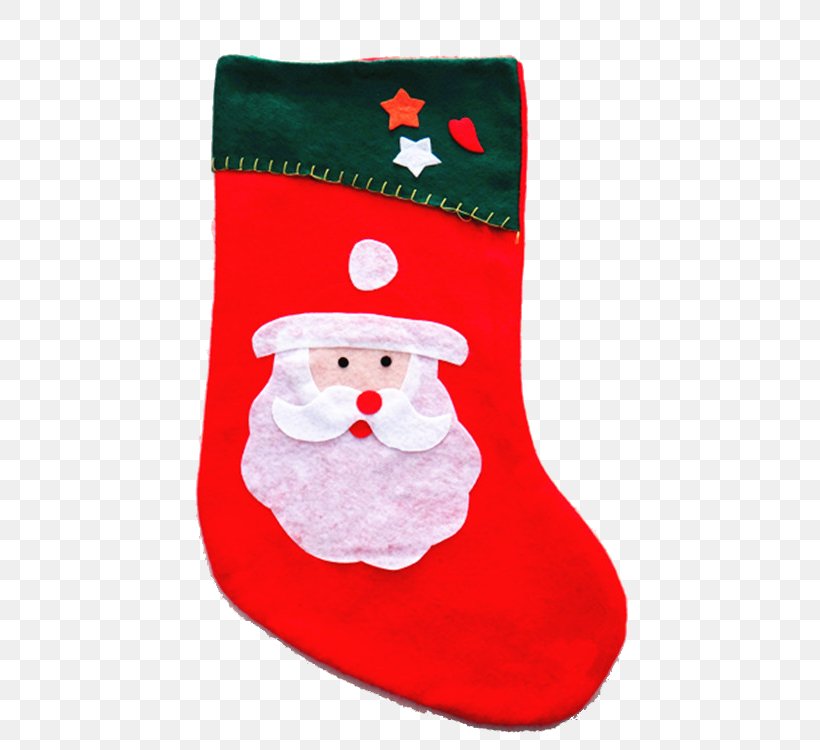 Santa Claus Christmas Decoration Sock Gift, PNG, 750x750px, Santa Claus, Christmas, Christmas Decoration, Christmas Gift, Christmas Ornament Download Free